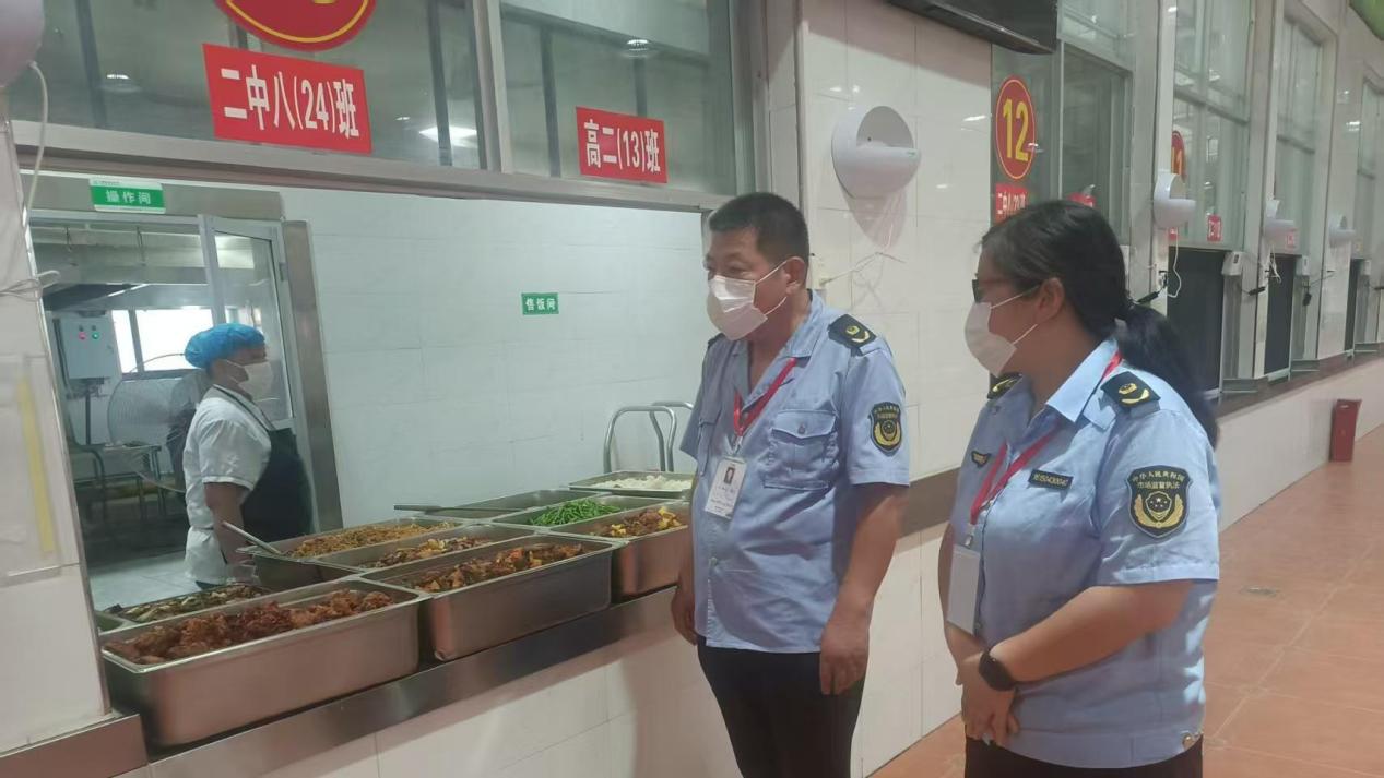 平舆县清河街道：开展高考考点食品安全专项检查