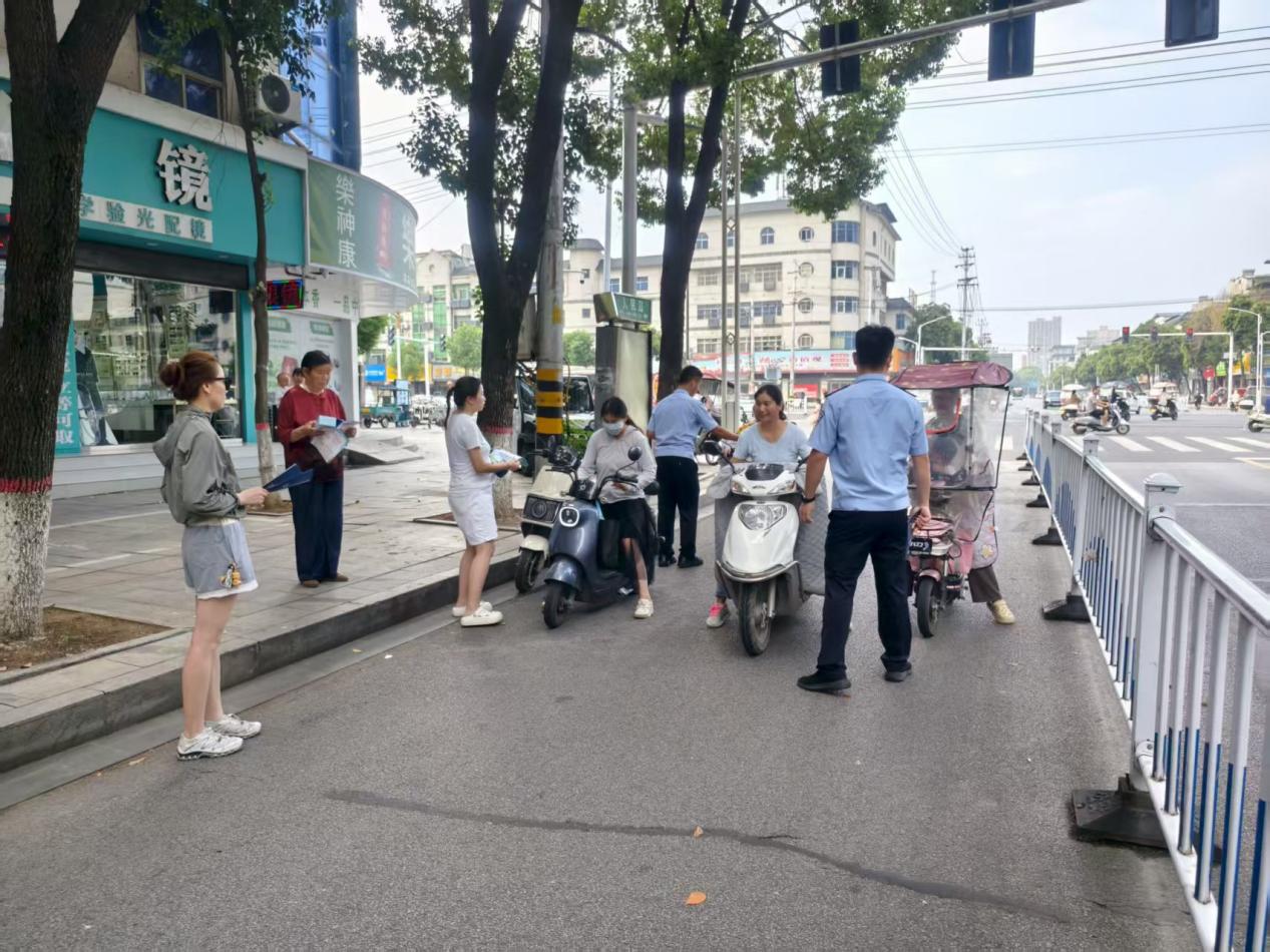 泌阳县泌水街道扎实开展反邪教集中宣传活动